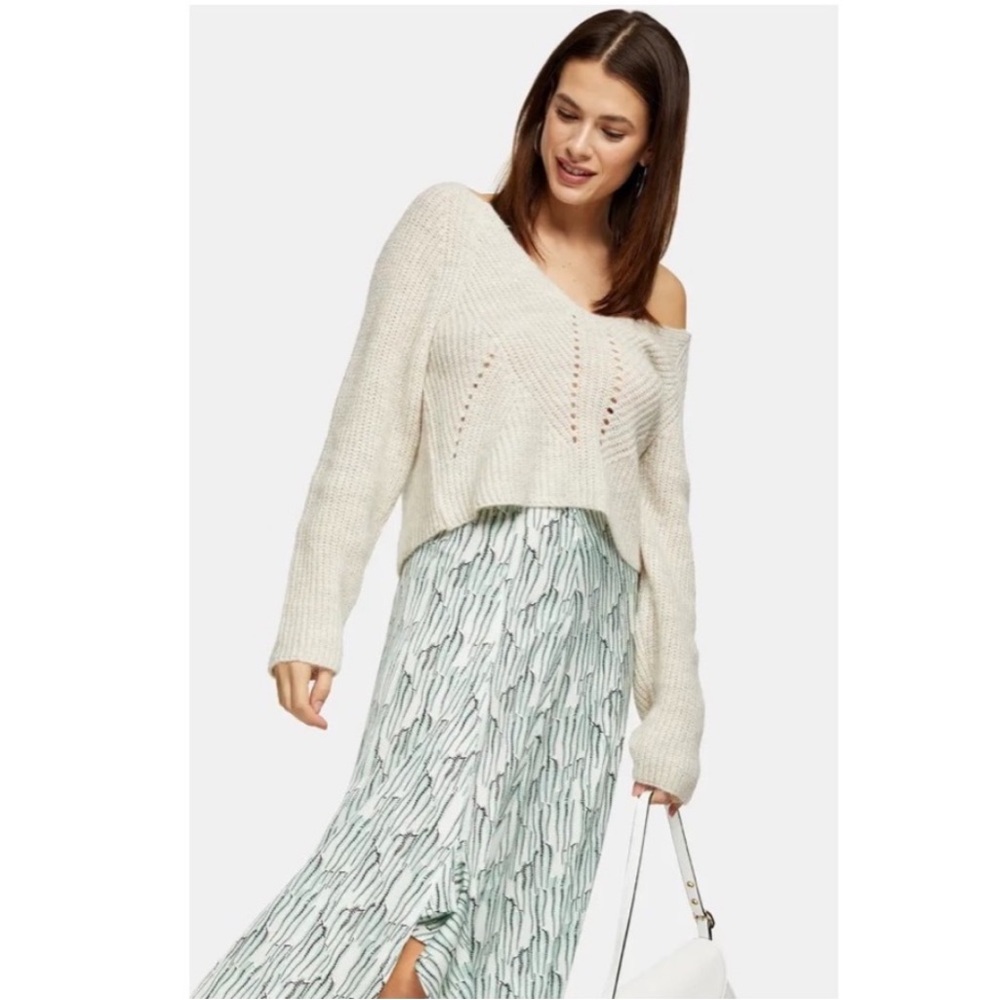 (Sz 10) Topshop Midi Skirt